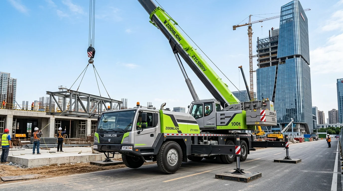 Автокраны шоссейные Zoomlion ZTC (25 – 100 тонн)